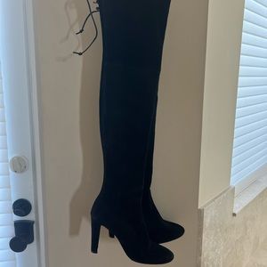 Stuart Weitzman Highland over-the-knee suede boot size 9